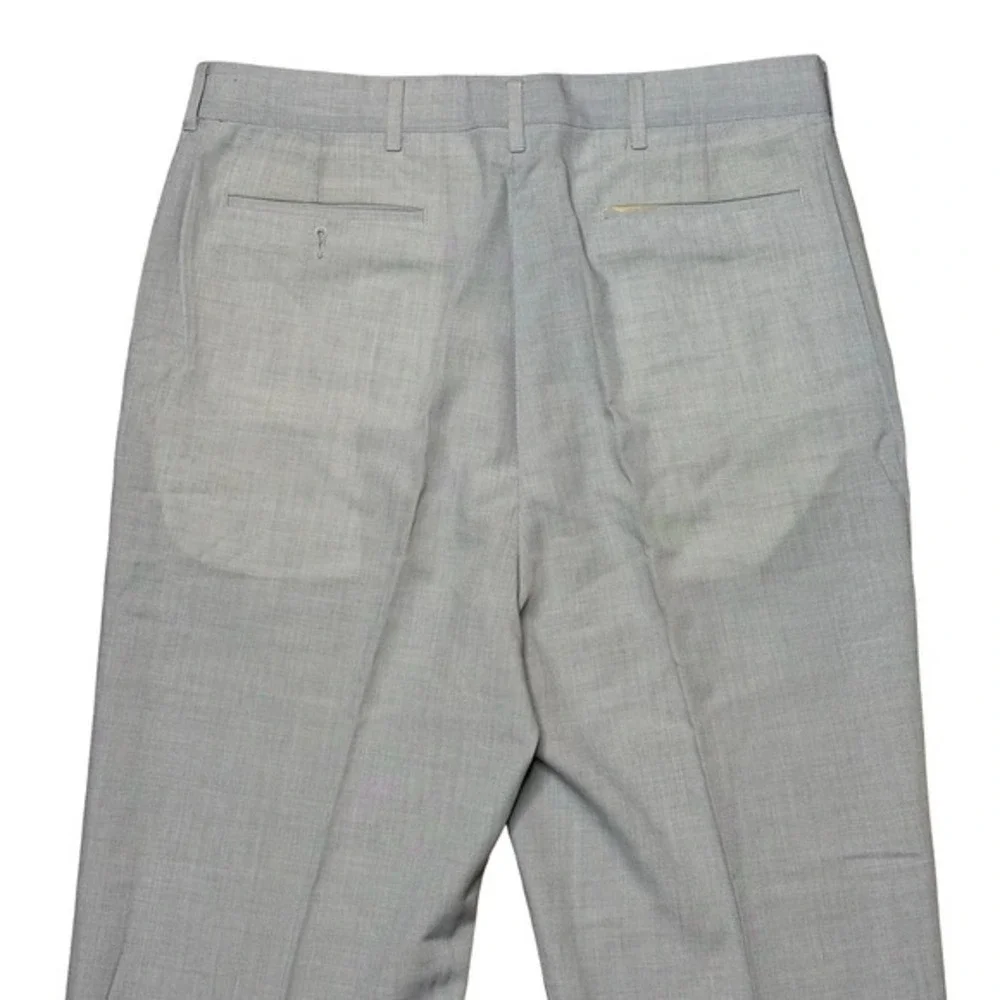 Haggar vintage men's gray slacks pants 32x28‎